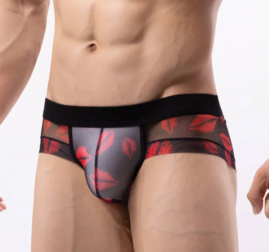 Men’s Breathable Mesh Briefs – Low Waist & Plus Size