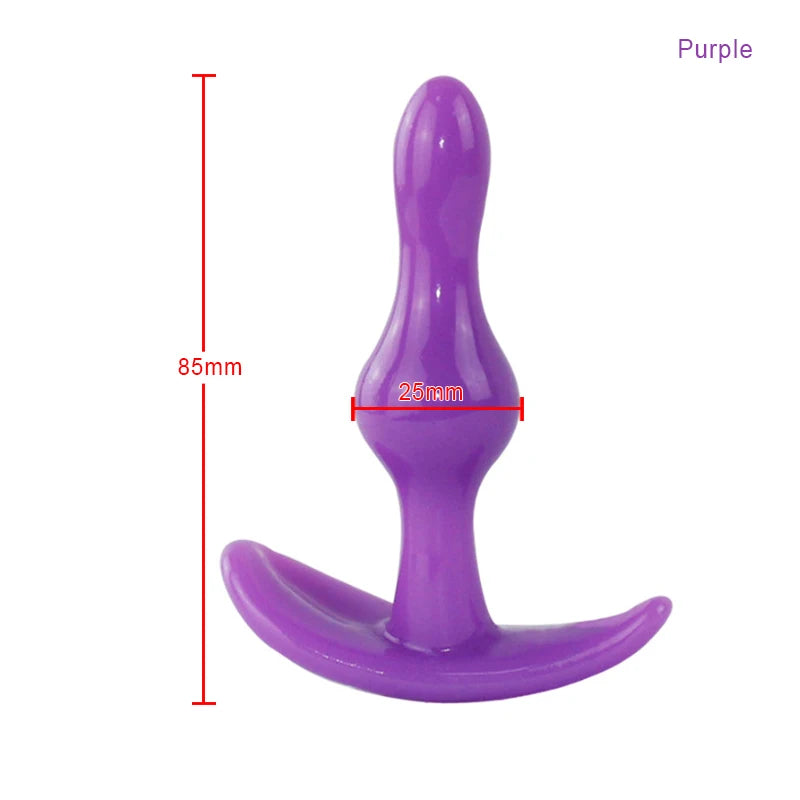 FlexFit Unisex Silicone Anal Plug – Soft, Body-Safe Prostate Massager & Fetish Play Toy For Every Body. Every Fantasy. Every O.