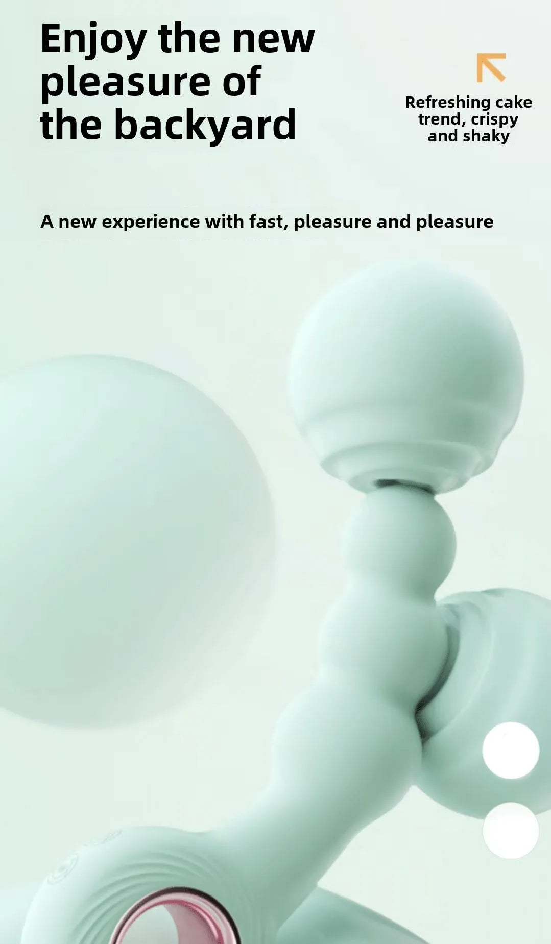 FlexRod – Unisex G-Spot & Prostate Pleasure Wand with Pull Ring & Anal Beads