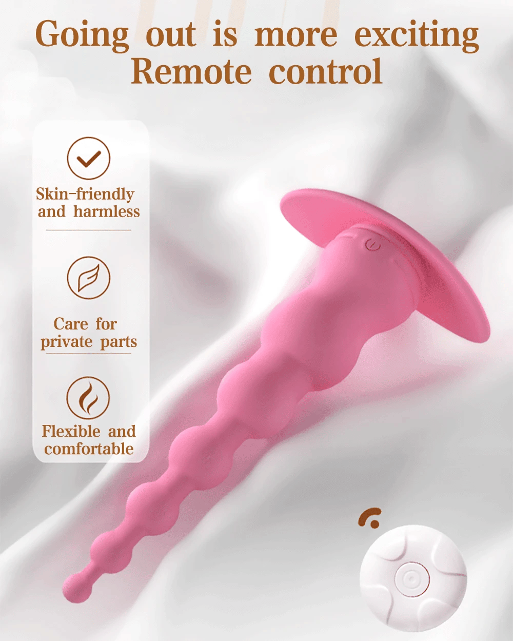 SensaVibe 3-Tip Pleasure Wand – 10-Speed G-Spot & Clit Teaser
