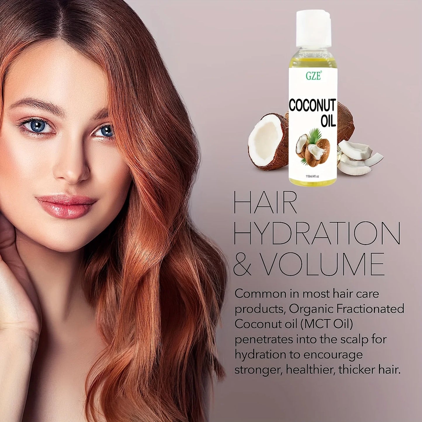 Fractionated Coconut Massage Oil – Premium Liquid Carrier Oil for Essential Oils | Relaxing, Lightweight Skin Moisturizer & Softener for Couples