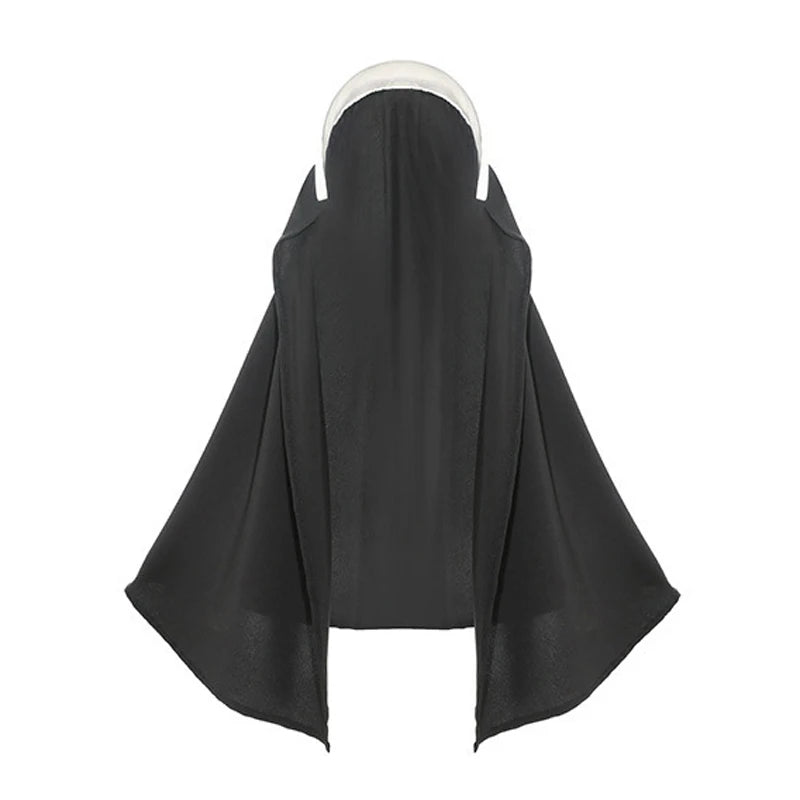 Anime Game-Inspired Nun & Maid Bodysuit – Women’s Convent Cosplay Costume for Halloween & Dress-Up