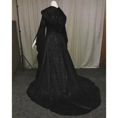 Deluxe Medieval Witch Maxi Dress