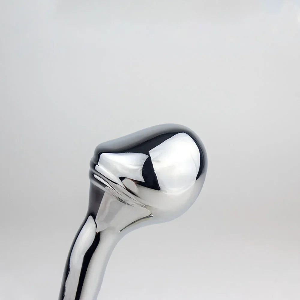 TitanGem – Stainless Steel Anal Plug with Crystal Base