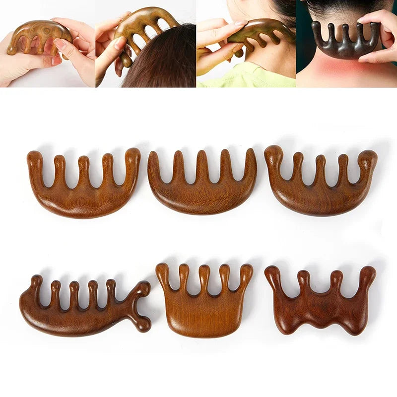 Wood Therapy Sandalwood Massage Comb