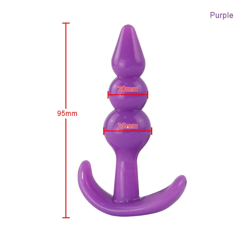 FlexFit Unisex Silicone Anal Plug – Soft, Body-Safe Prostate Massager & Fetish Play Toy For Every Body. Every Fantasy. Every O.