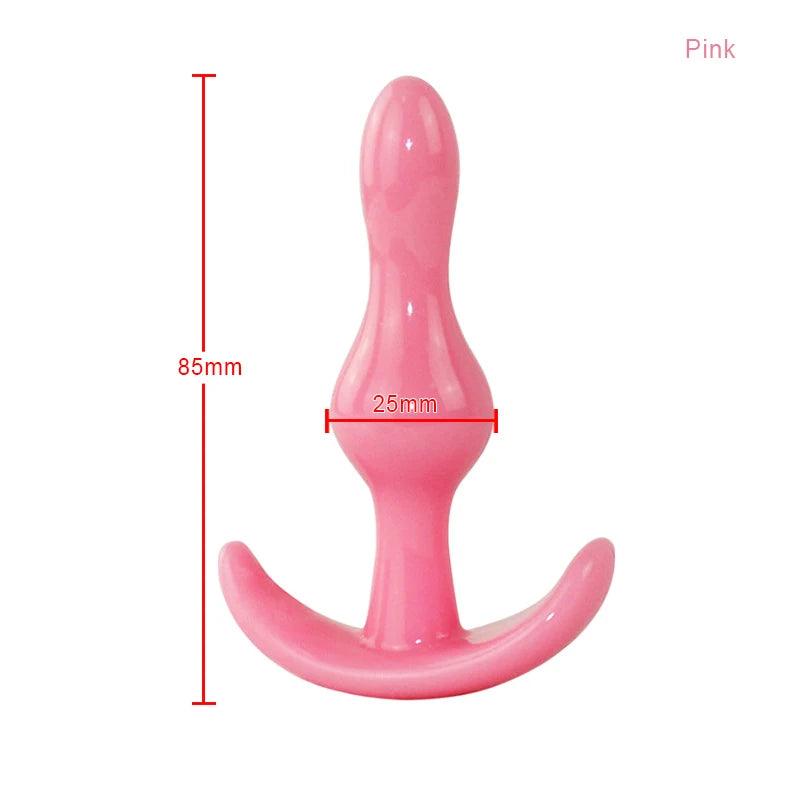 FlexFit Unisex Silicone Anal Plug – Soft, Body-Safe Prostate Massager & Fetish Play Toy For Every Body. Every Fantasy. Every O.