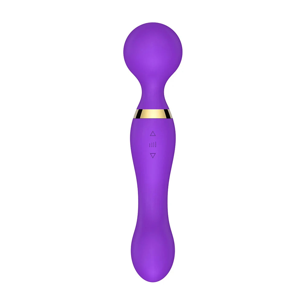 Velvet Pulse Magic Wand – Dual-Action G-Spot & Clitoral Vibrator