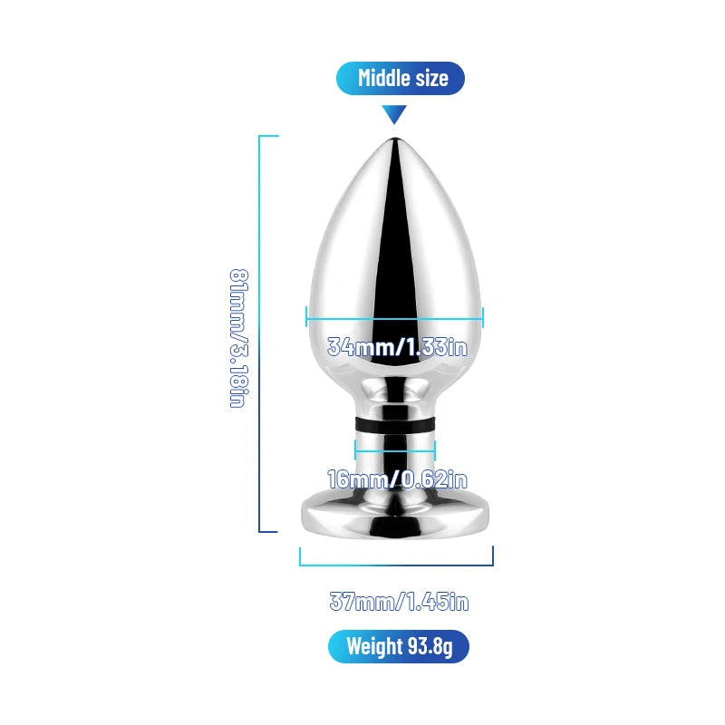 VoltPlug – Remote Electro-Stim Anal & Prostate Vibrator Unisex Pleasure Tool Adult Supplies Anal Masturbate Sex Toys