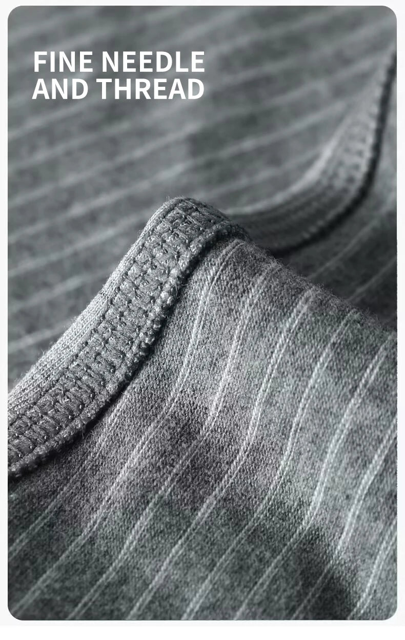 Graphene Cotton Boxers – 4PCS Striped Men’s Underwear