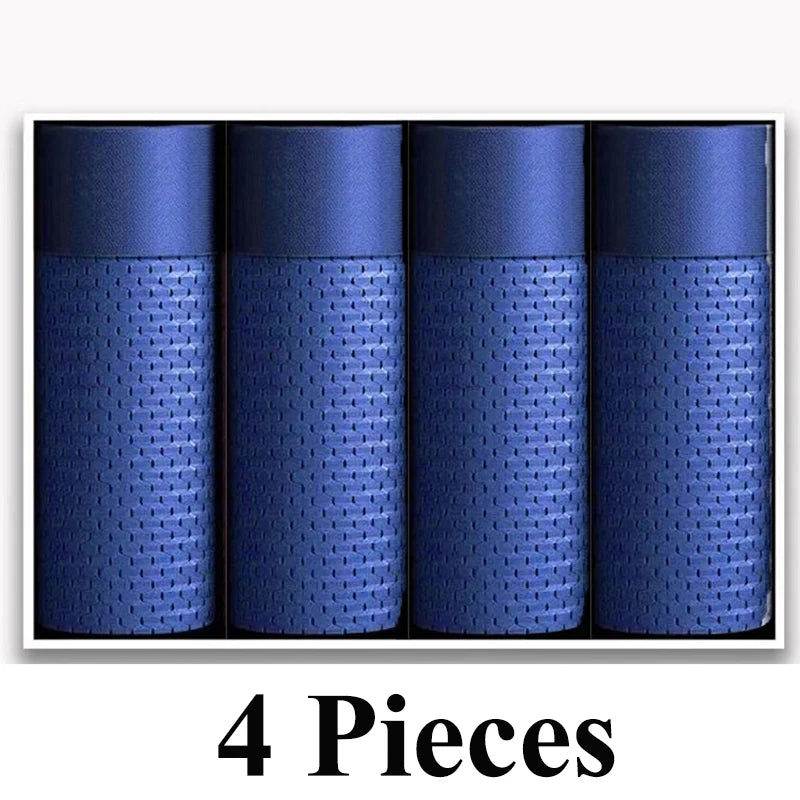Slim Fit Comfort – Men’s Ice Silk Boxer Shorts 4 Pack