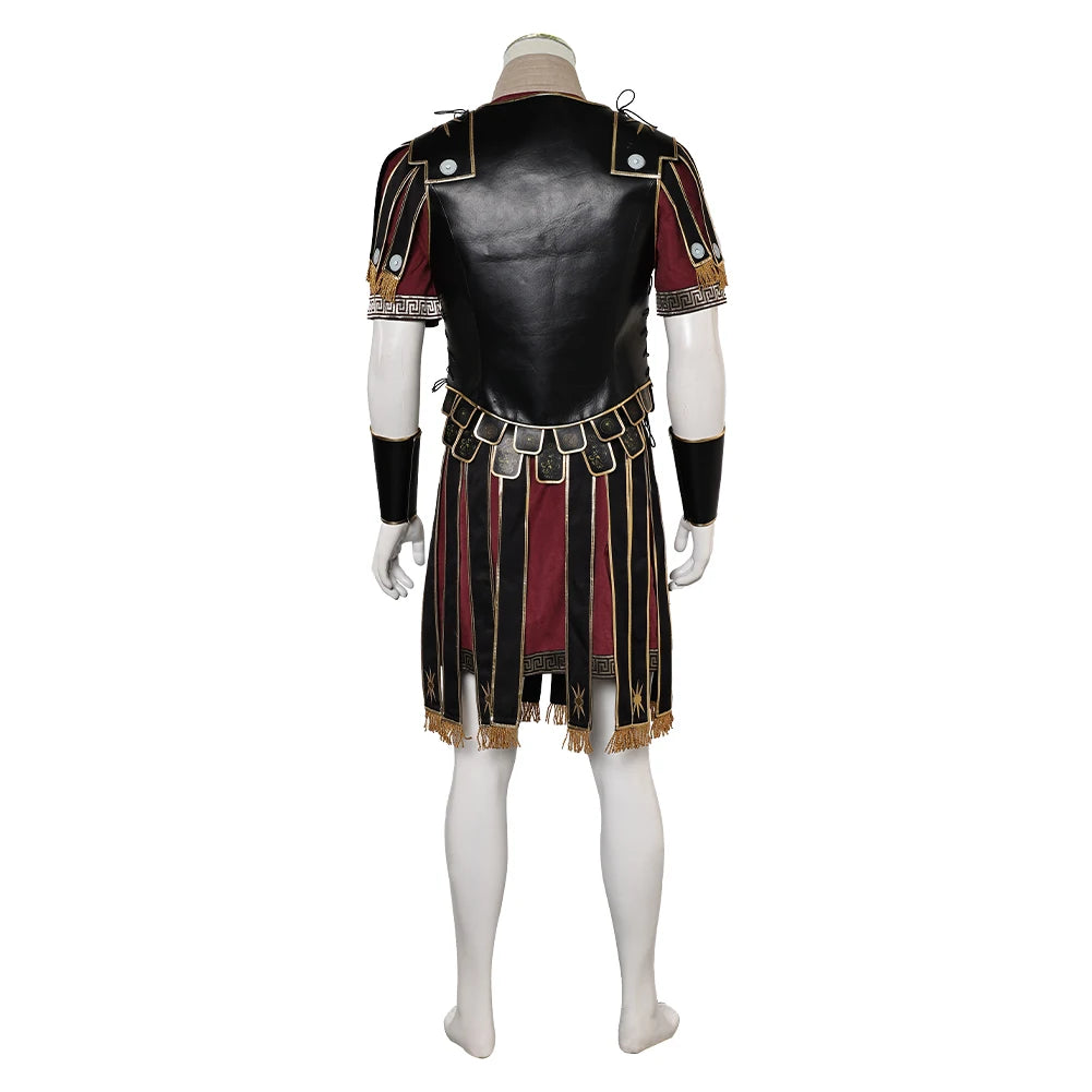 Gladiator Marcus Acacius Cosplay Costume – Knight Warrior Fantasy Outfit for Men