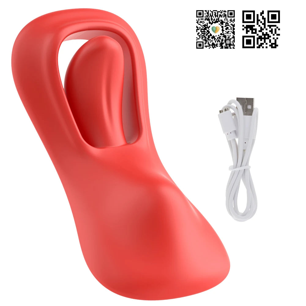 Remote-Control Tongue Teaser Panty Vibe – 9-Mode Clit & G-Spot Pleaser