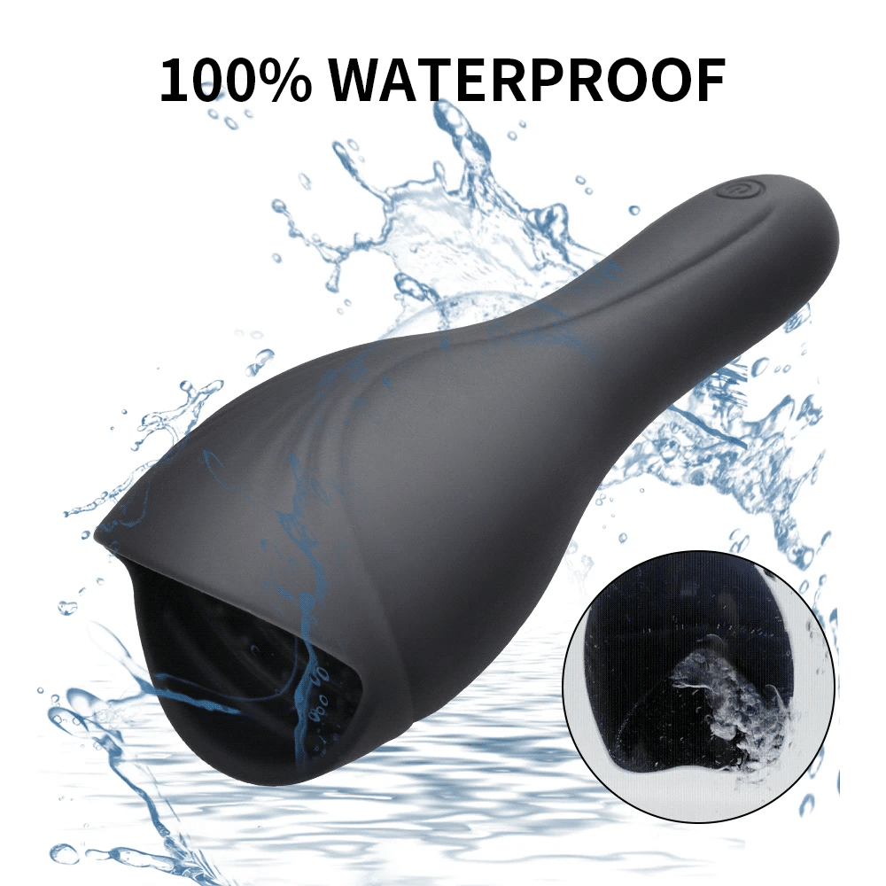 Automatic Tongue Licking Masturbator – Glans Stimulator & Stamina Training Toy for Men