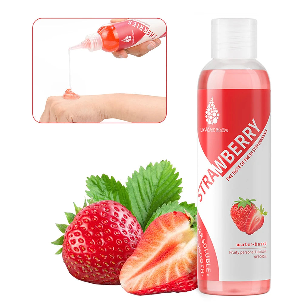 Premium Water-Based Gel with Fruity Flavours