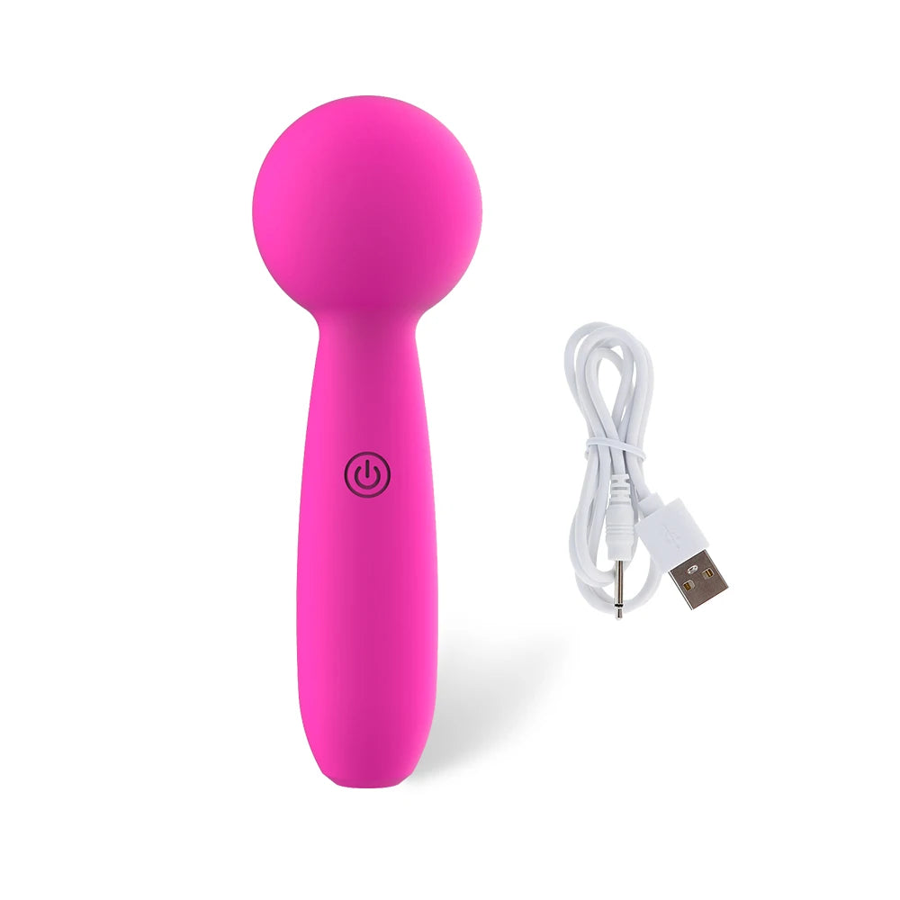LuxeVibe Mini Wand – G-Spot & Clitoral Pleasure Stick