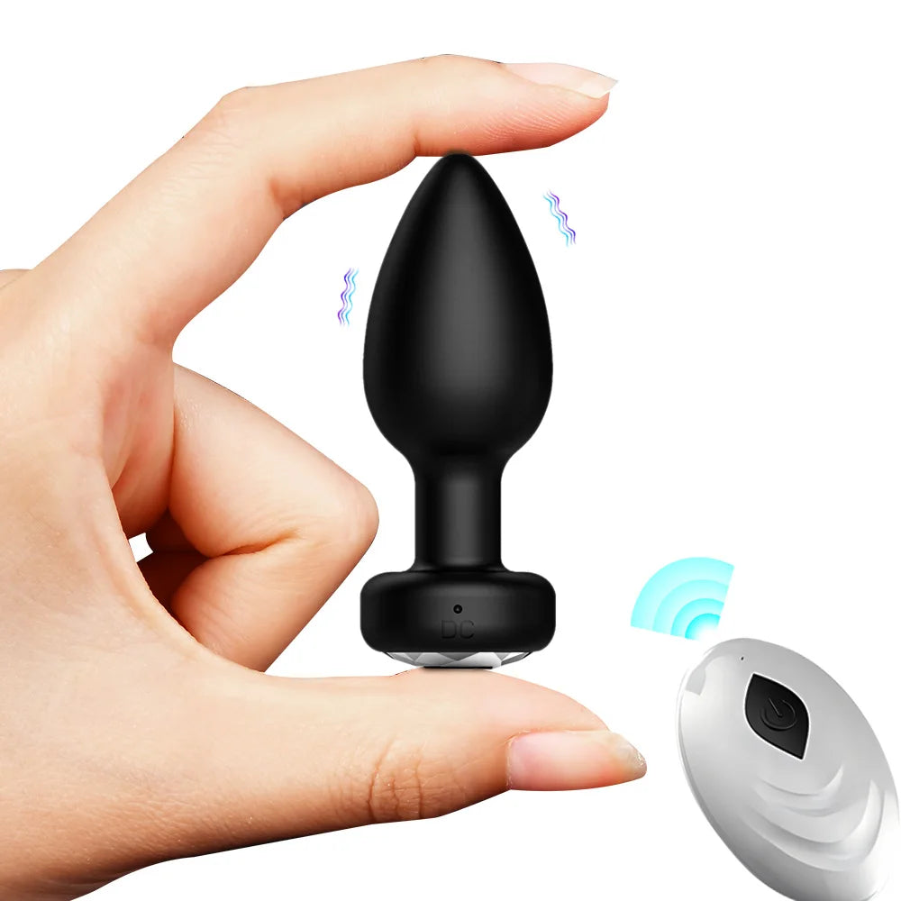 VibeMini – Remote-Controlled Vibrating Anal Plug for Men & Women