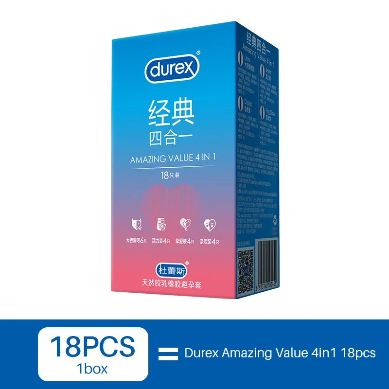 Men’s Durex Condoms & Sleeves – Smooth Latex Protection