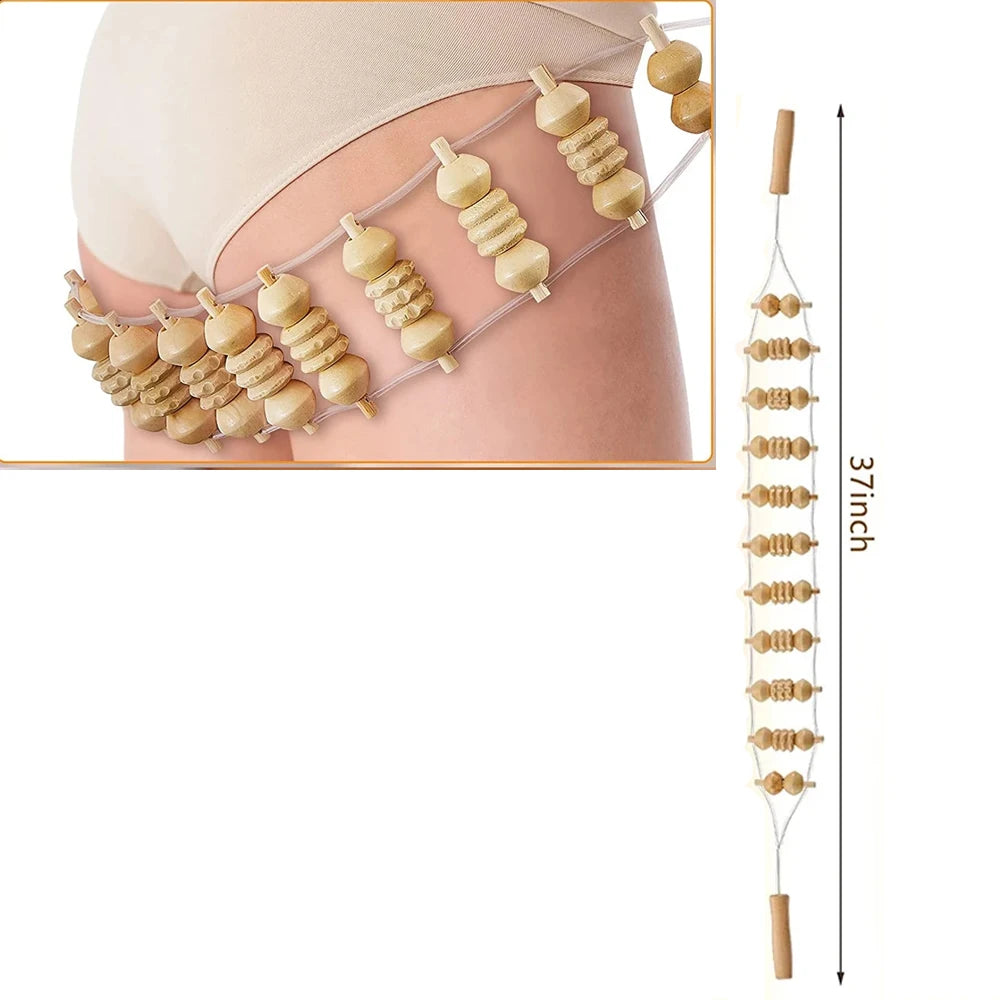 Professional Wood Massage Tools – Waist, Hip & Full Body