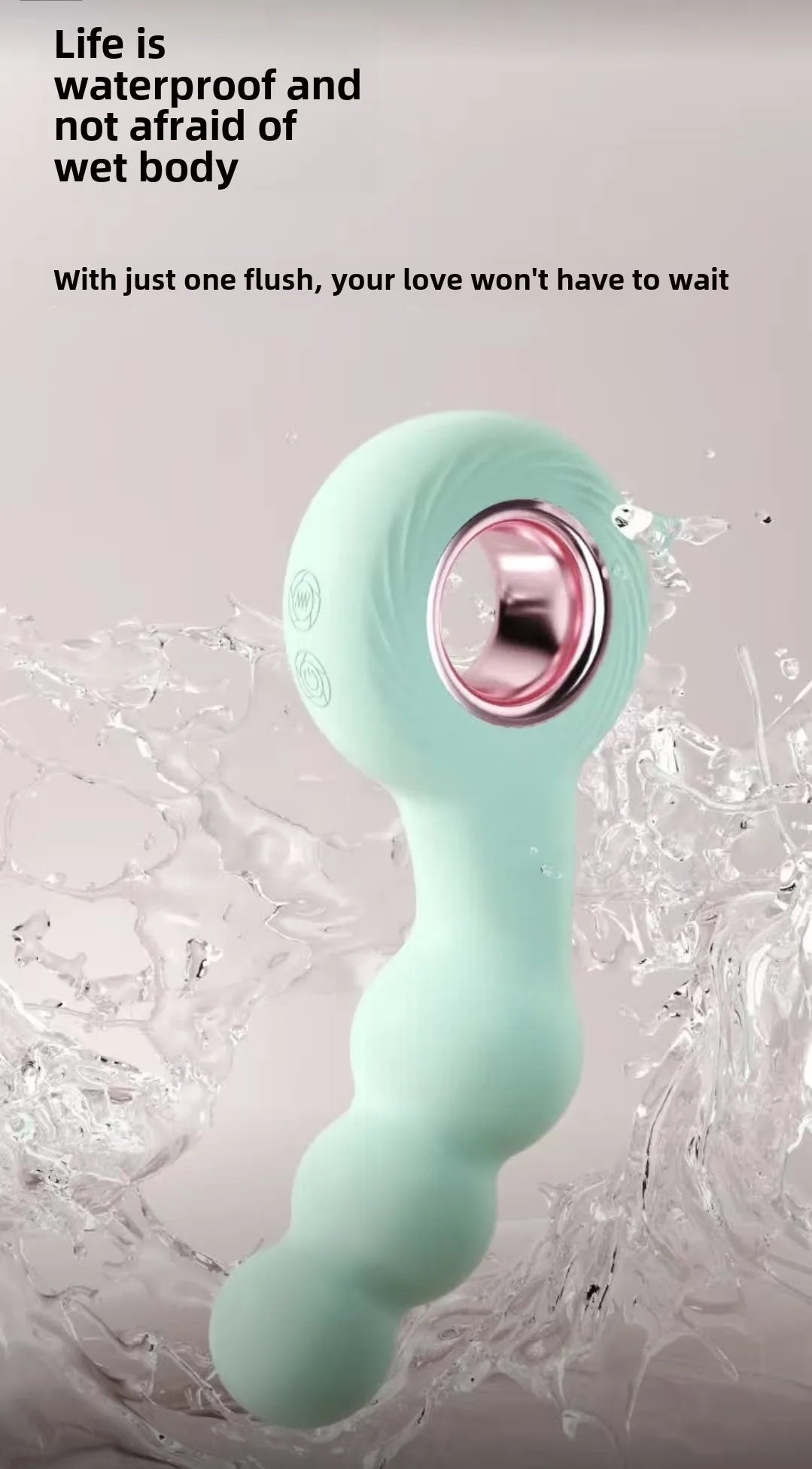 FlexRod – Unisex G-Spot & Prostate Pleasure Wand with Pull Ring & Anal Beads