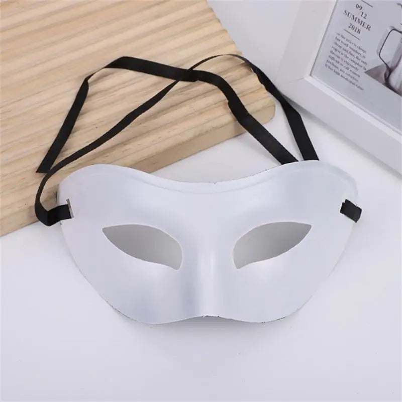 Masquerade Mask for Men and Women – Retro Pattern Solid Colour for Mardi Gras, Costume Parties, Weddings, and More