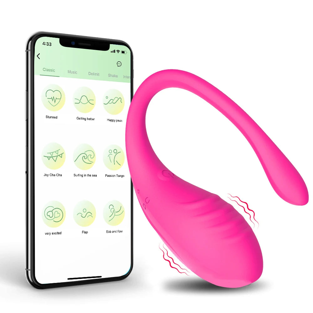 PulsePlay App-Controlled G-Spot & Clitoral Vibrator – Remote Pleasure for Couples