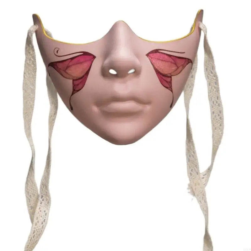 Mechanical Beauty Masquerade Mask – Aesthetic Half-Face Mask for Halloween, Cosplay & Parties