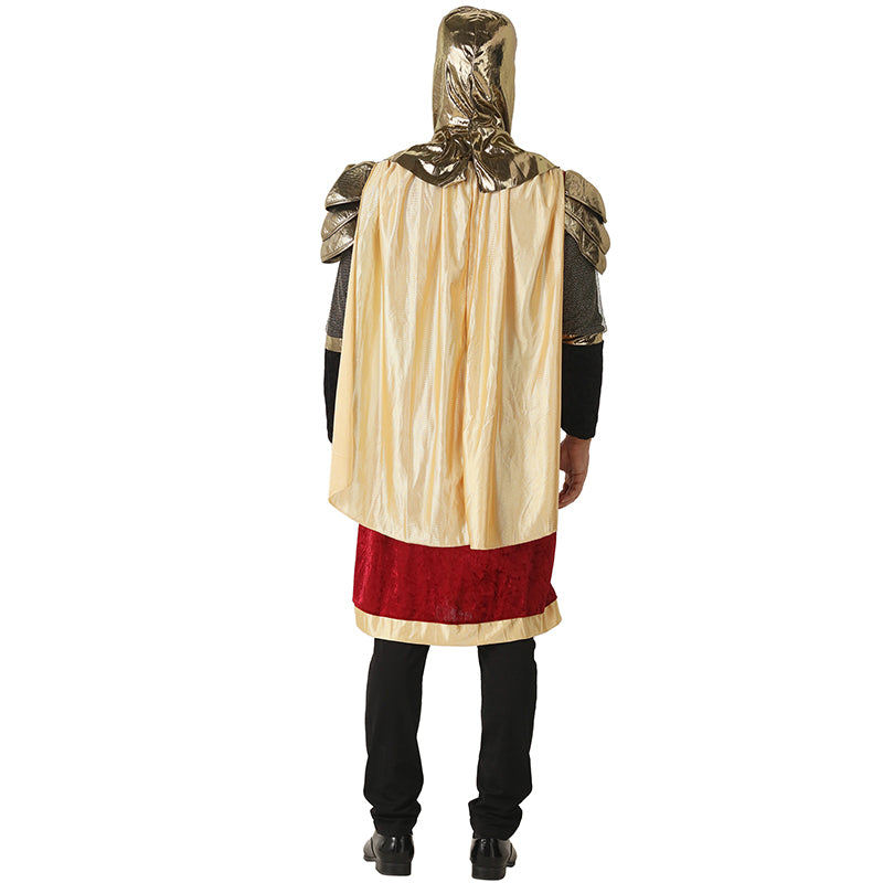 Men’s Renaissance King Costume – Medieval Knight Cosplay Outfit for Halloween, Carnival & Fancy Dress