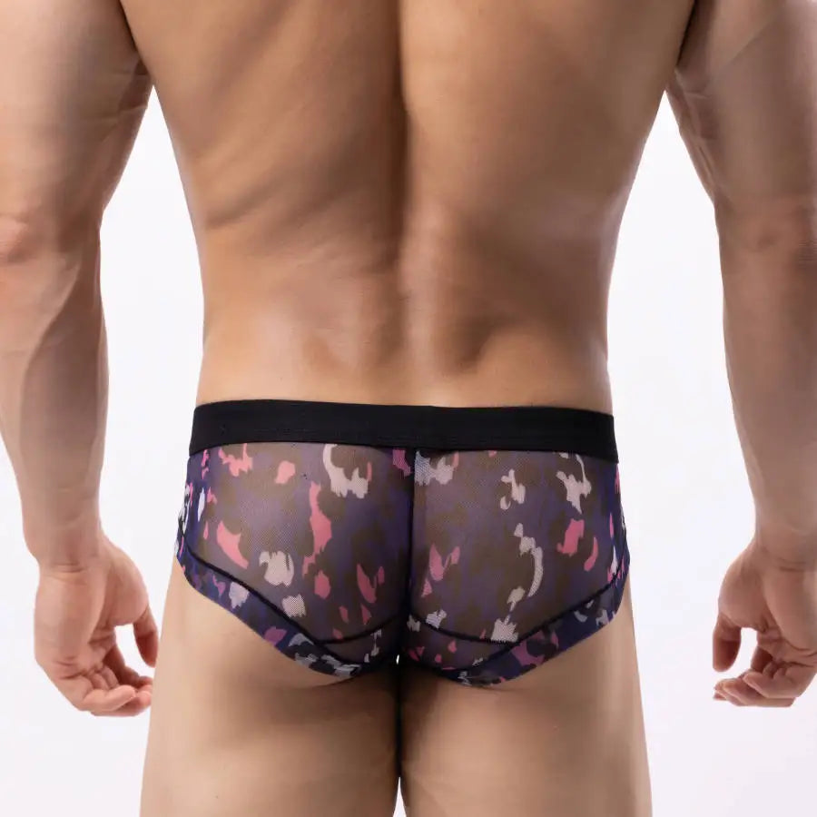 Men’s Breathable Mesh Briefs – Low Waist & Plus Size