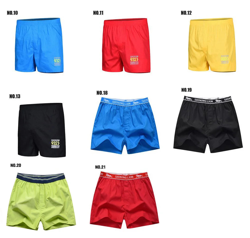 Everyday Comfort – 5PCS Men’s Cotton Plaid Boxers