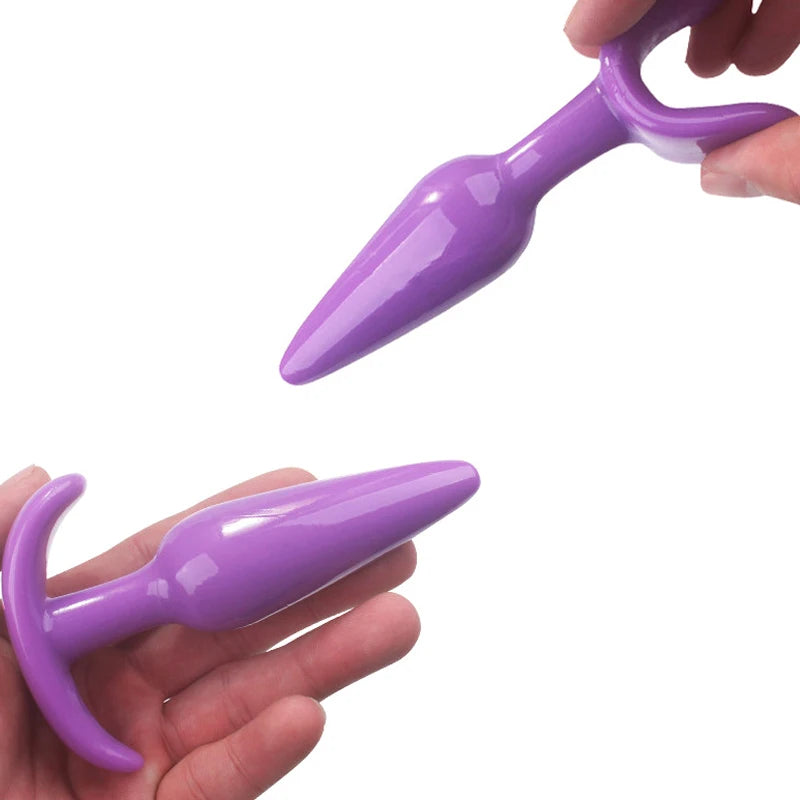 FlexFit Unisex Silicone Anal Plug – Soft, Body-Safe Prostate Massager & Fetish Play Toy For Every Body. Every Fantasy. Every O.