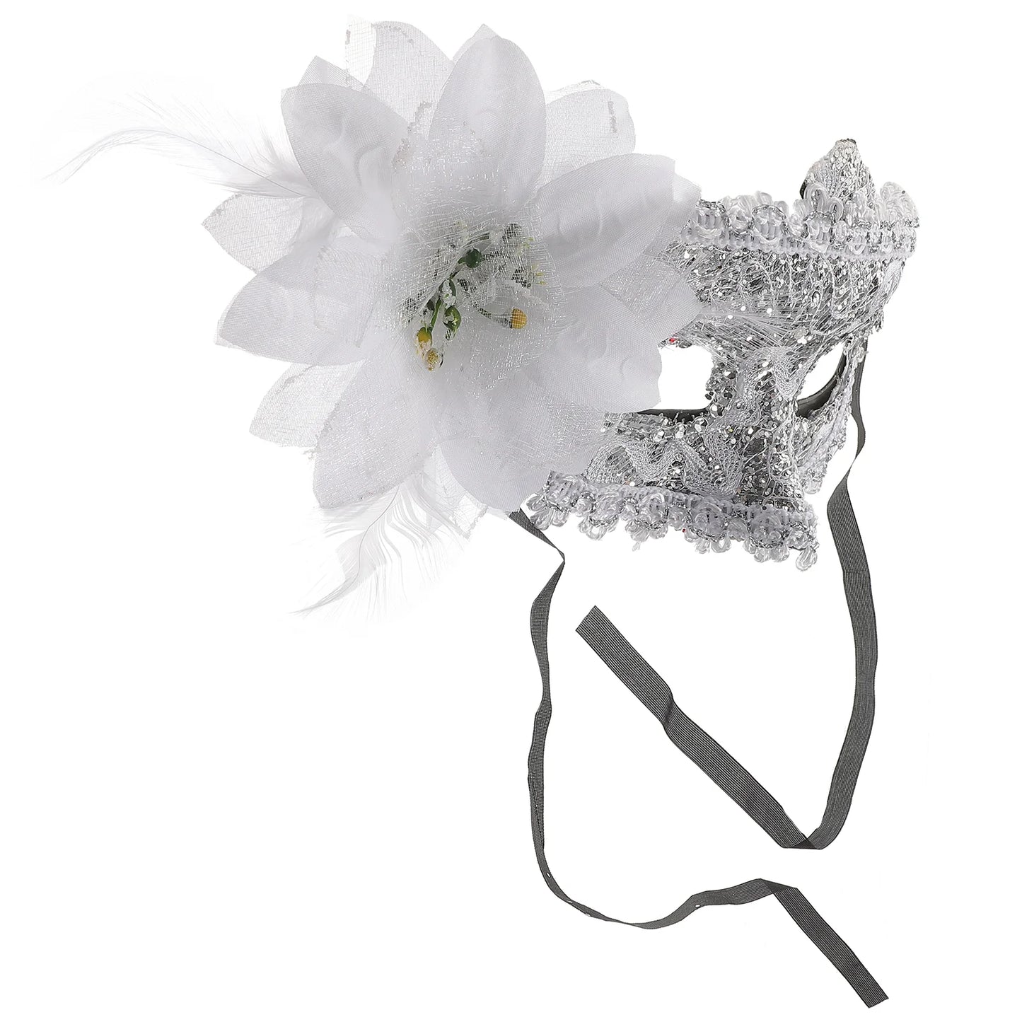 Colours - Lady Vintage Lace Venetian Masquerade Mask – Elegant Eye Mask for Weddings, Halloween, & CosplayEye Mask Cosplay Fancy Party Dress