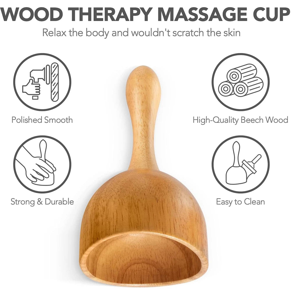 Professional Wood Massage Tools – Waist, Hip & Full Body